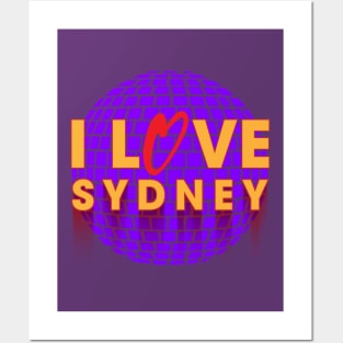 I Love Disco Sydney Posters and Art